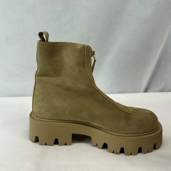 Prada
Suede Booties with Zip - Picture 3 of 9